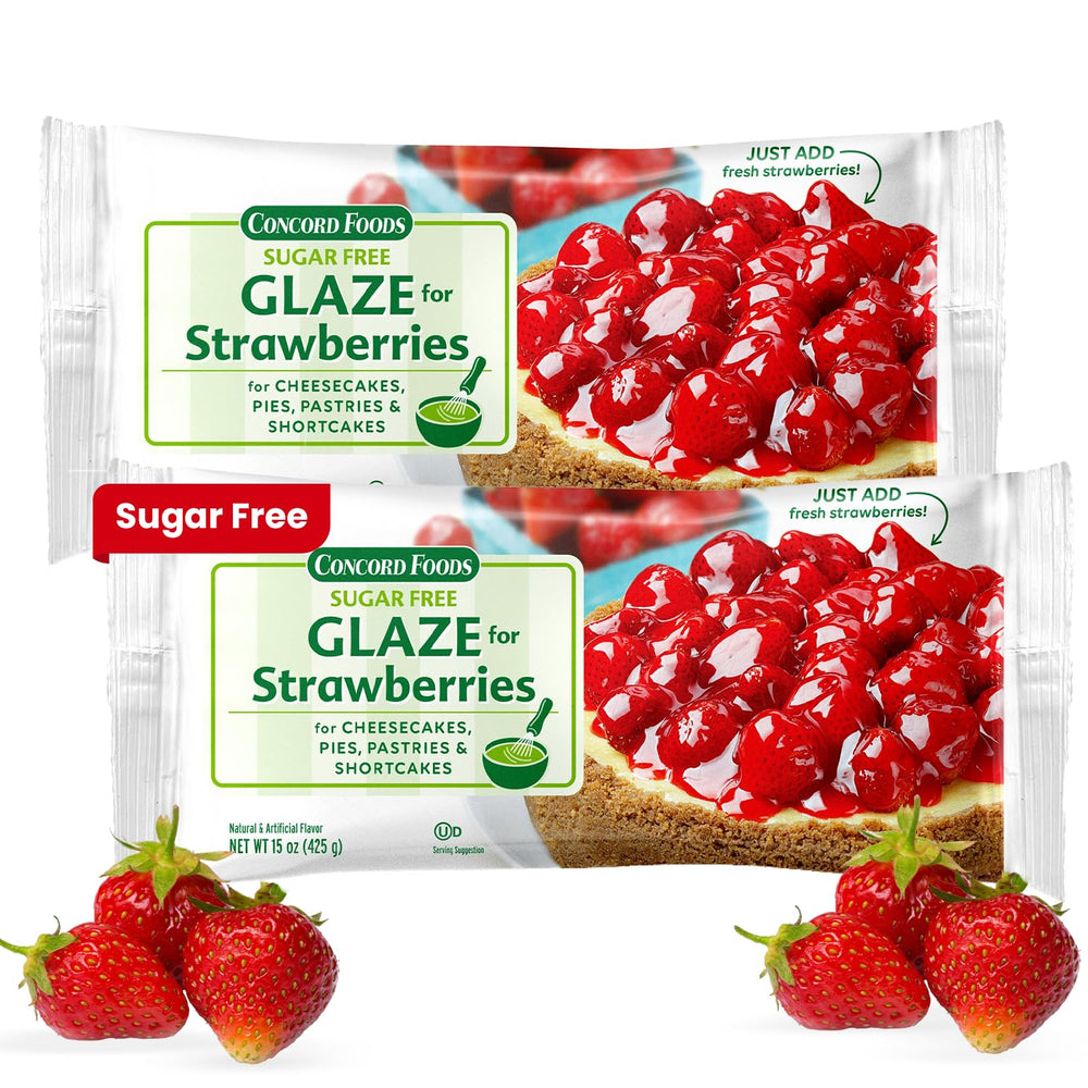 Concord Foods front packaging showing pouch and sugar free benefit