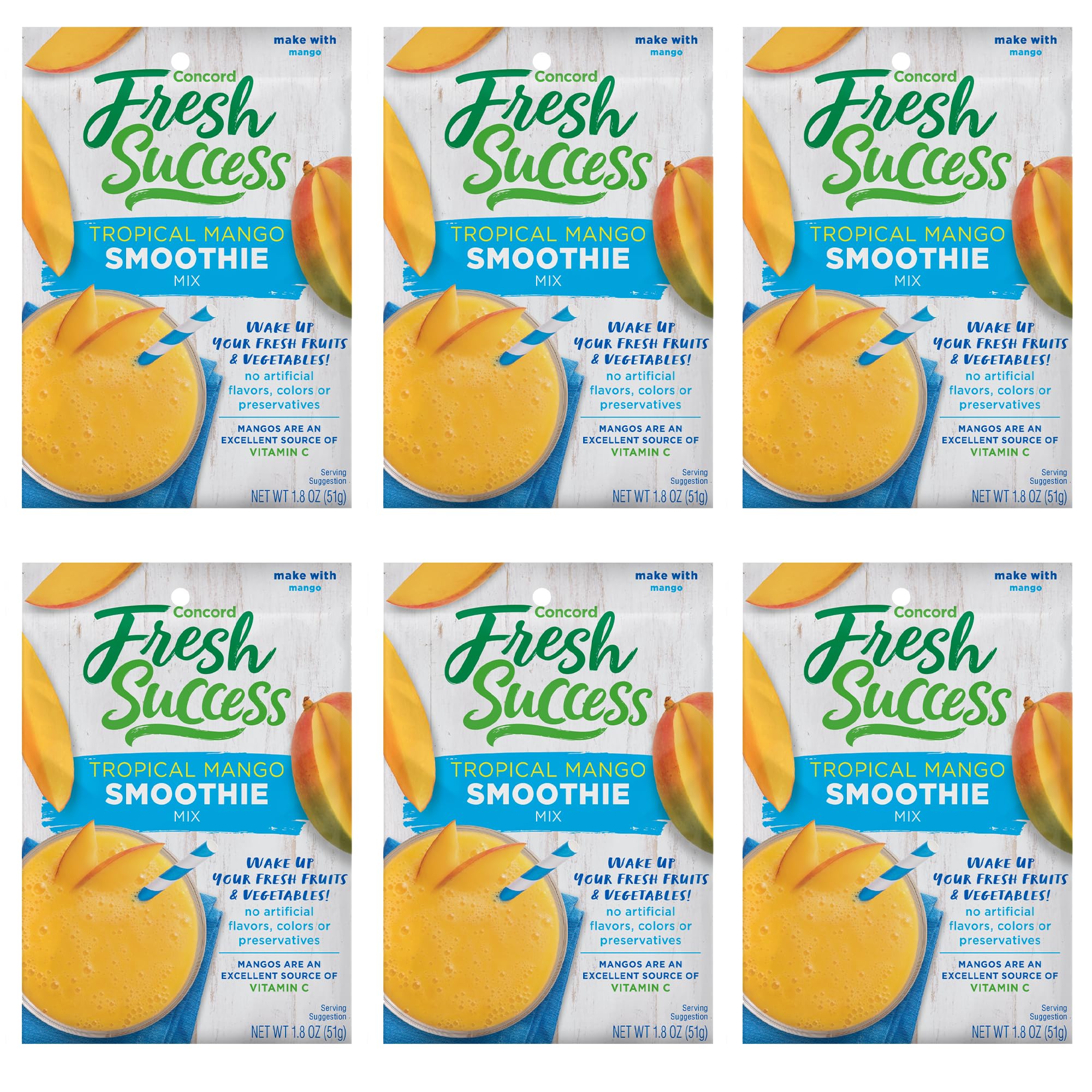 Concord Foods front packaging showing product and clean ingredient appeal