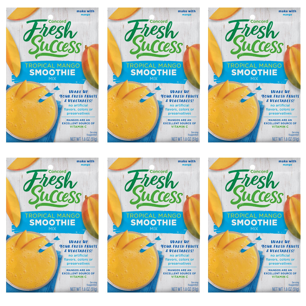 Concord Foods front packaging showing product and clean ingredient appeal