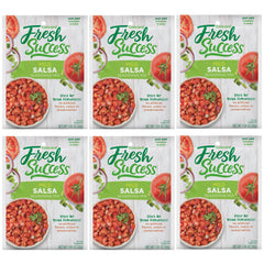 Concord Foods front packaging showing six pouches and convenience