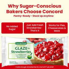 Concord Foods pouch close-up label highlighting product details