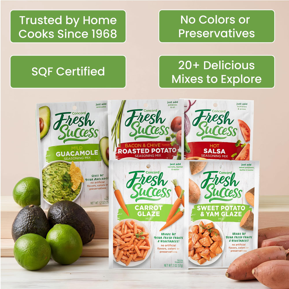 Concord Fresh Success on a party table illustrating quick entertaining and crowd-pleasing