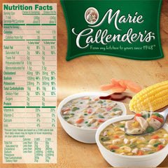 Concord Import Marie Callender close-up of ingredients showing texture and quality