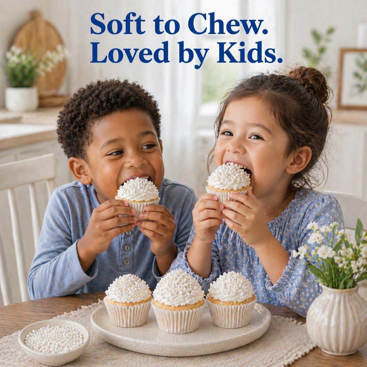 Confect product label and ingredient panel showing allergen-friendly info