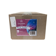 Constellation Tea pods in hand ready for single-serve brewing convenience