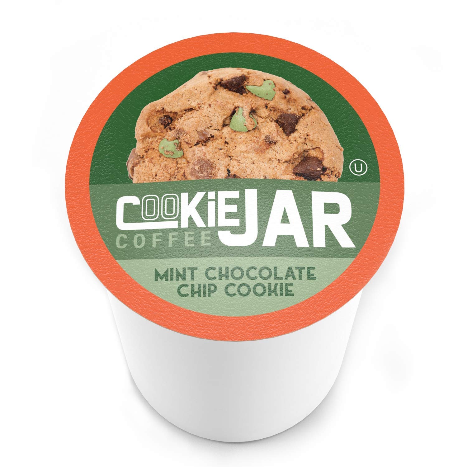 Cookie Jar single pod top view highlighting easy brews and freshness