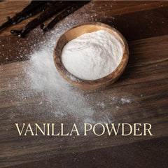 COOK'S jar open with spoonful of powder highlighting easy scooping and use