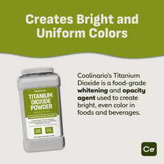 Coolinario powder close-up texture for smooth dispersion and uniform color