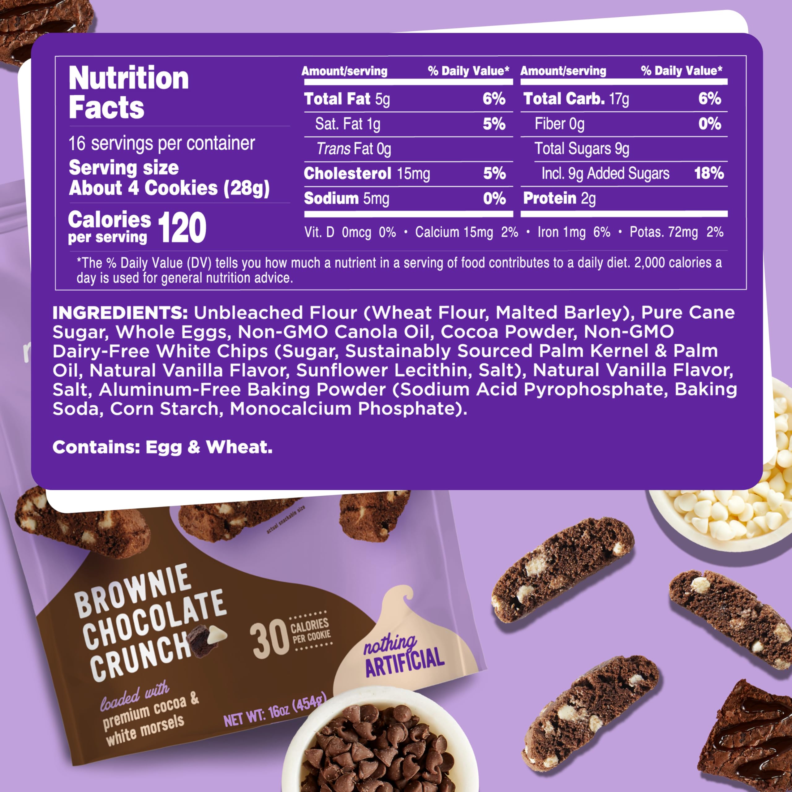 COOPER STREET stacked biscotti displaying thickness and dense chocolate crunch