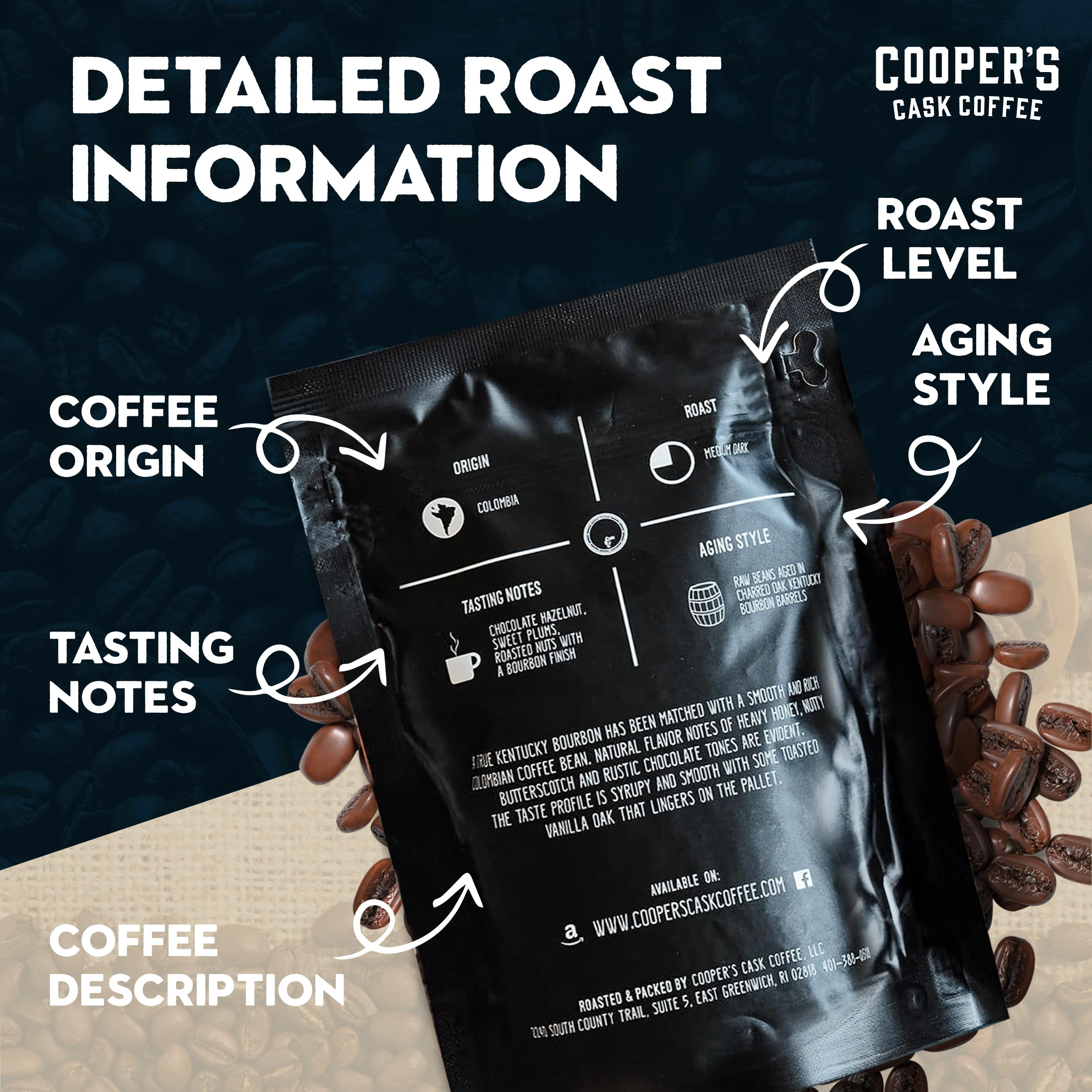 Cooper's Cask pour-over brew in progress emphasizing balanced aroma and clarity