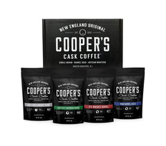 Cooper's Cask front packaging box set showing elegant gift presentation and premium appeal