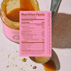 Coop's caramel pouring close-up showing silky texture for smooth drizzling