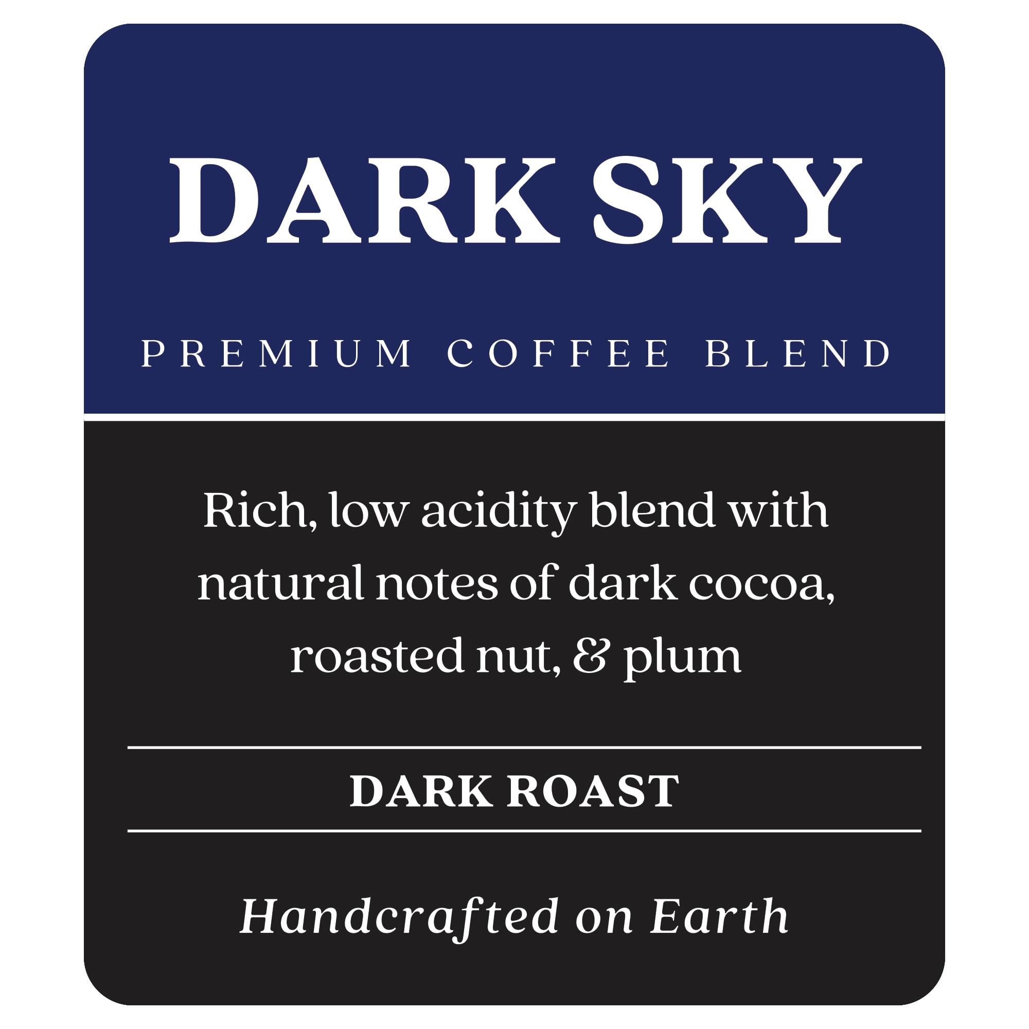 Copper Moon ground coffee texture close-up showing roast depth and rich aroma