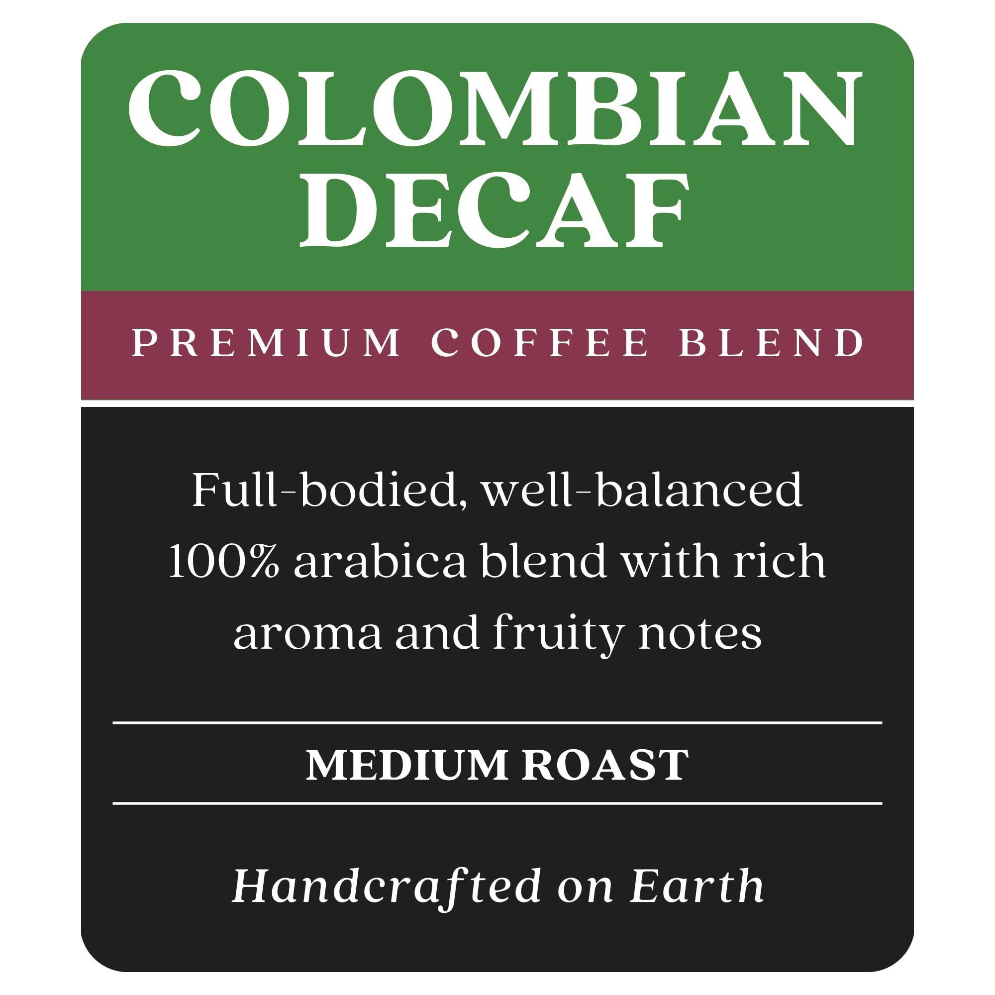 Copper Moon K-Cup pod top label with brand clarity and easy identification