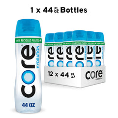 Core bottle contour close-up highlighting ergonomic grip and easy handling