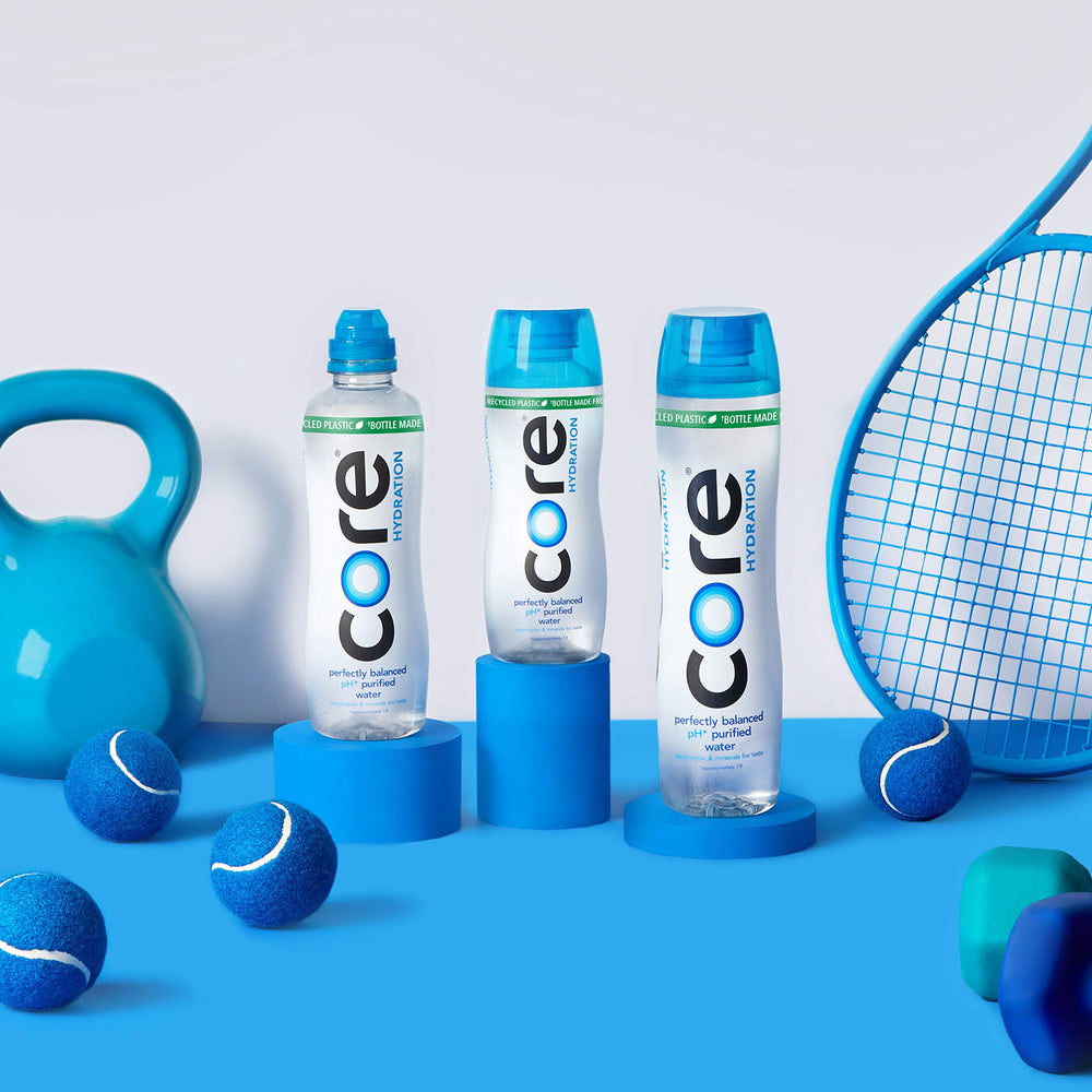 Core close-up of bottle texture highlighting ergonomic grip benefit