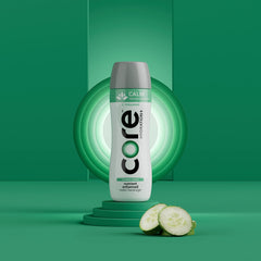 CORE bottle contoured grip close-up offering secure hold benefit