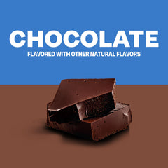 Core Power chocolate pouring from bottle to glass for quick post-workout refuel
