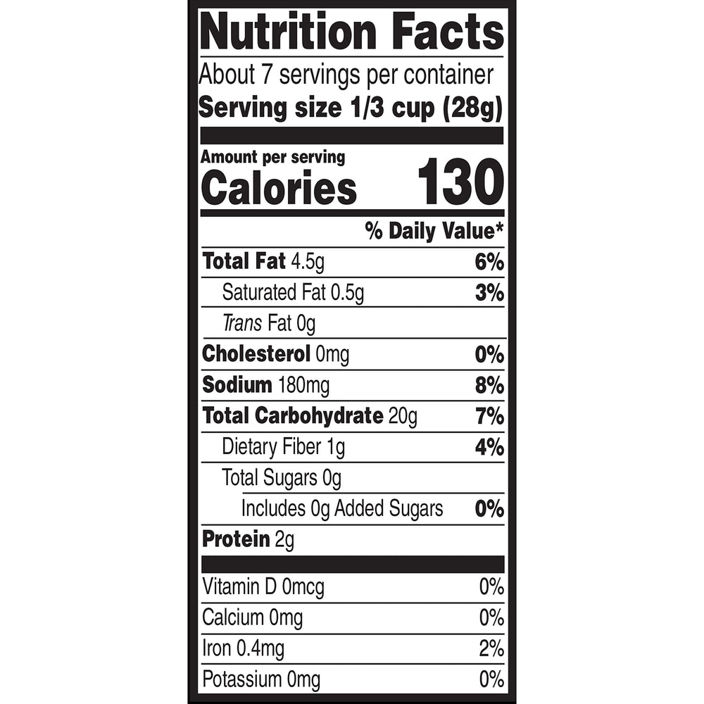 Corn Nuts bag next to a soda can for scale showing convenient portion size