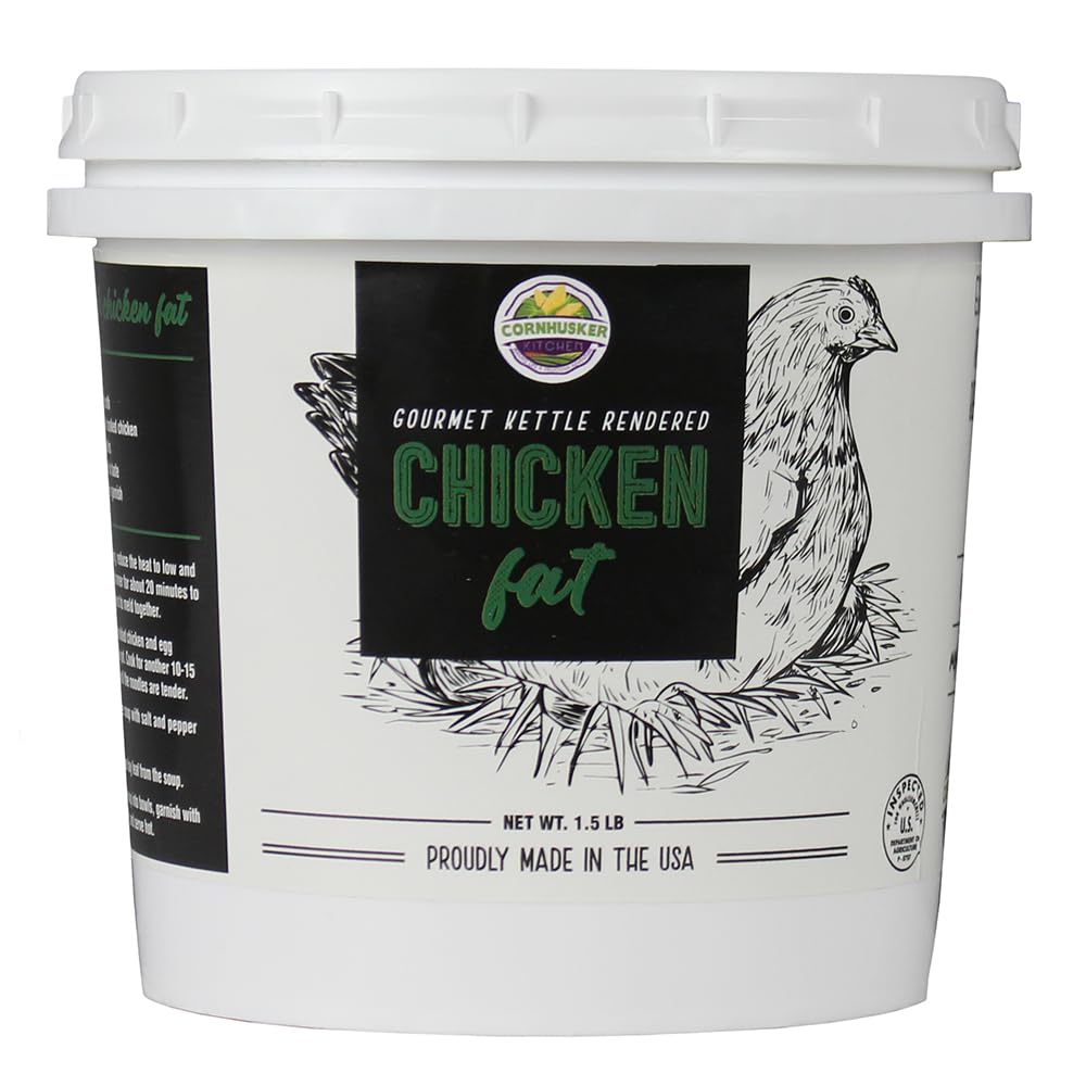 Cornhusker Kitchen tub front label showing product and weight benefit clarity