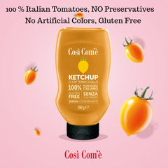 Così Com'è pouring onto fries highlighting flavor boost to snacks