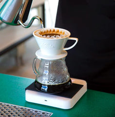 Counter Culture beans in a cafe batch brewer demonstrating commercial use