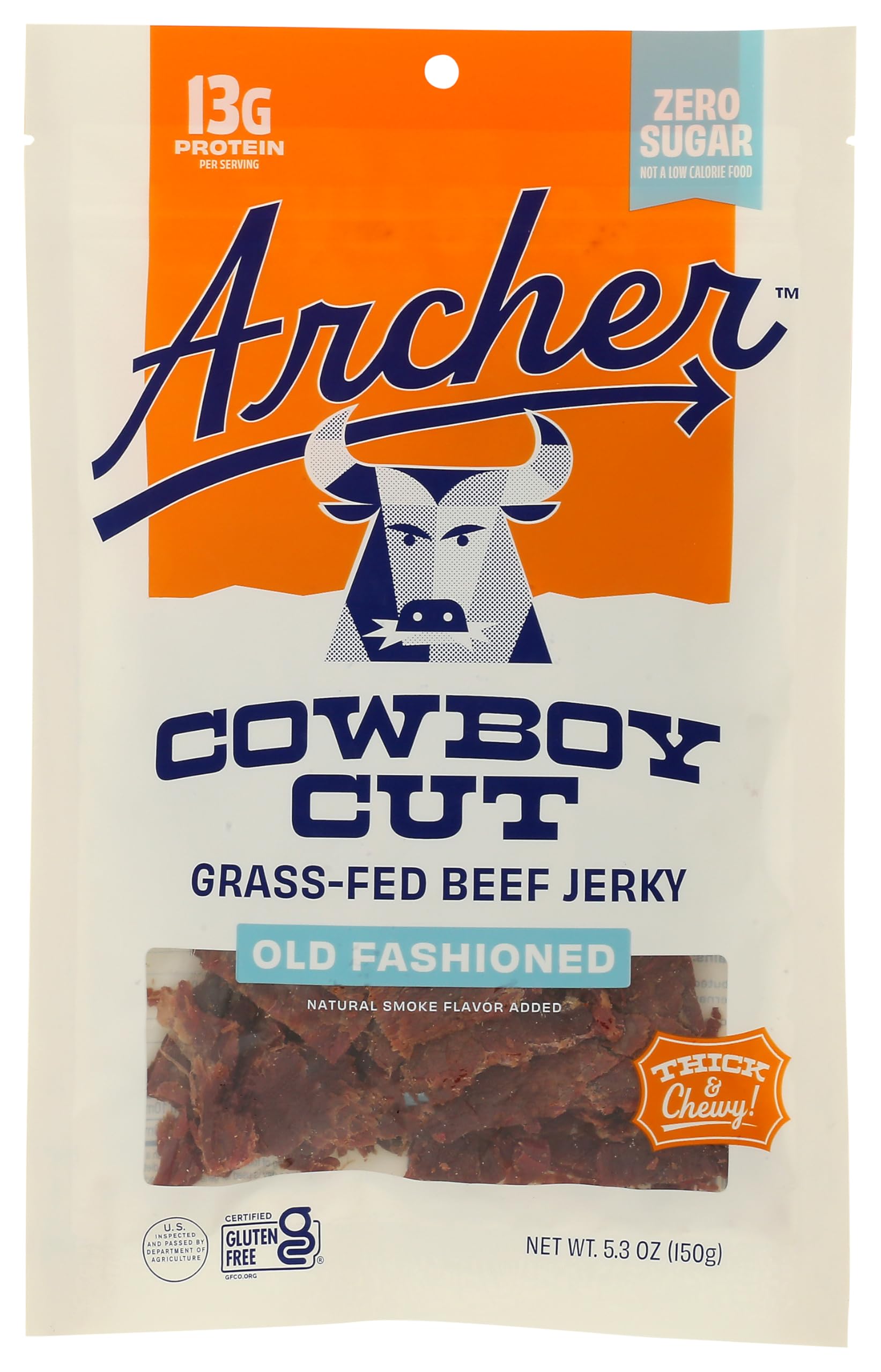 Country Archer mustard BBQ bag front view shows resealable pack and flavor benefit