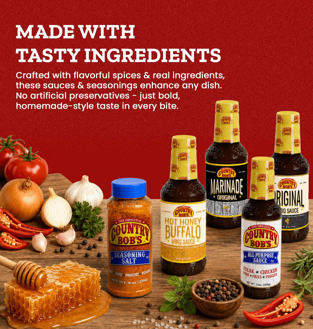 Country Bob's label and ingredient list closeup showing clear ingredient info