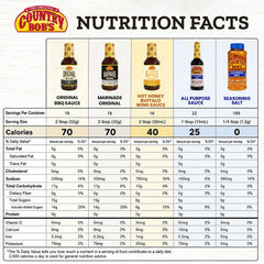 Country Bob's sauce pouring close-up to show texture and glazing benefit