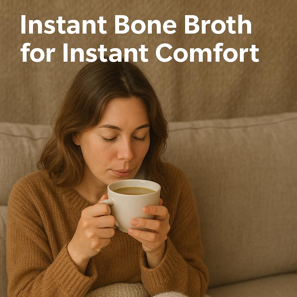 Country Farms broth served in kitchen conveying convenience and daily use