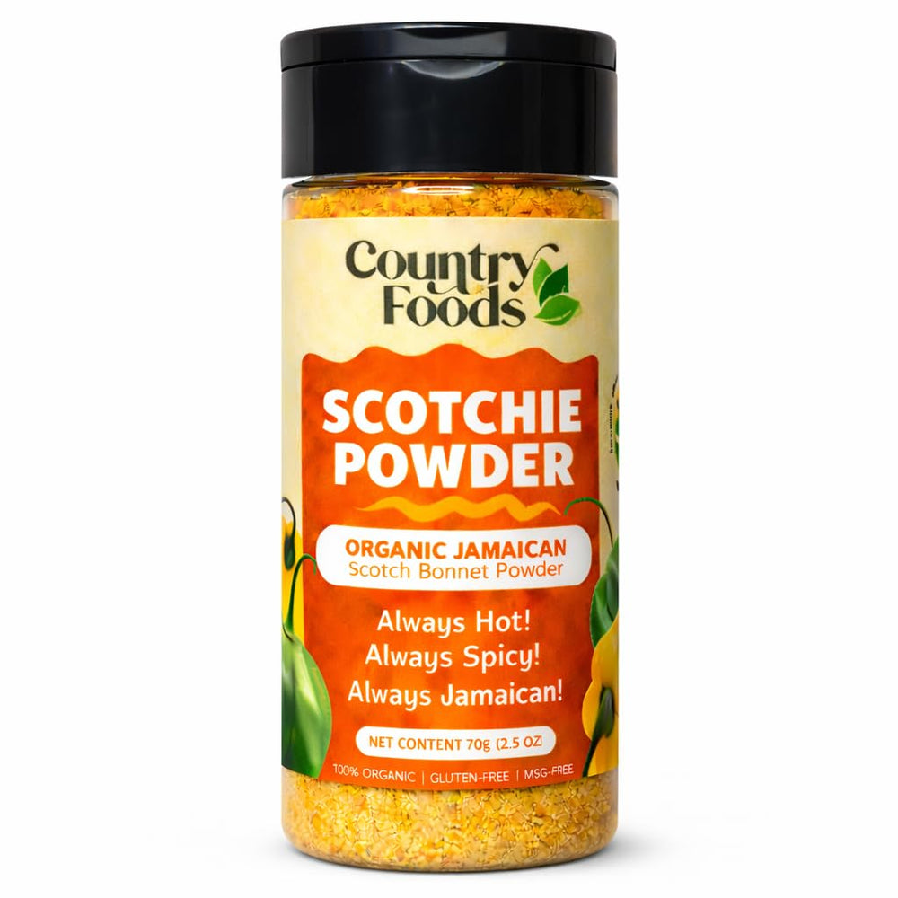 Country Foods jar front label showing product name and benefits