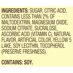 Spoon of Country Time powder texture illustrating real-sugar mix for authentic flavor benefit