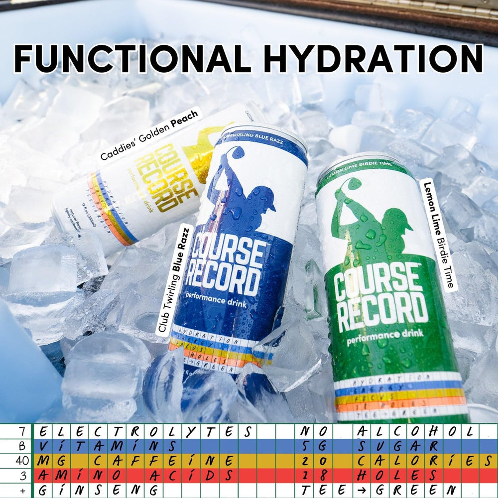 COURSE RECORD ingredient label detail highlighting clean ingredients and clarity