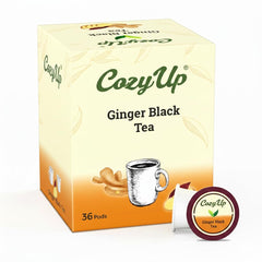Cozy Up front packaging showing 36-count bulk box and product name