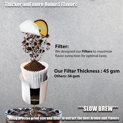 Cozy Up pod placed in Keurig brewer showing easy compatibility and quick brewing