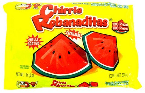 CP Chirris Rebanaditas front packaging showing bag and product count, ideal for events
