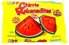 CP Chirris Rebanaditas front packaging showing bag and product count, ideal for events