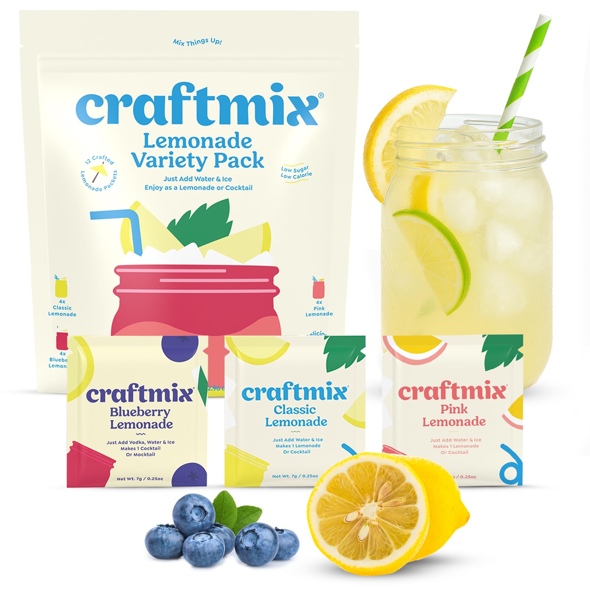 CRAFTMIX front packaging showing variety pack and flavors for easy selection