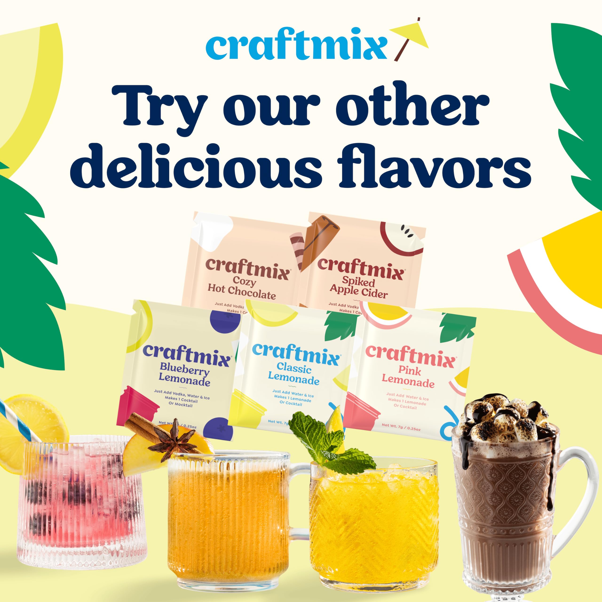 CRAFTMIX lemonade served at a picnic illustrating ready-to-share convenience