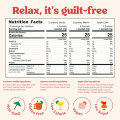 CRAFTMIX Apple Cider packet close-up highlighting natural flavor convenience
