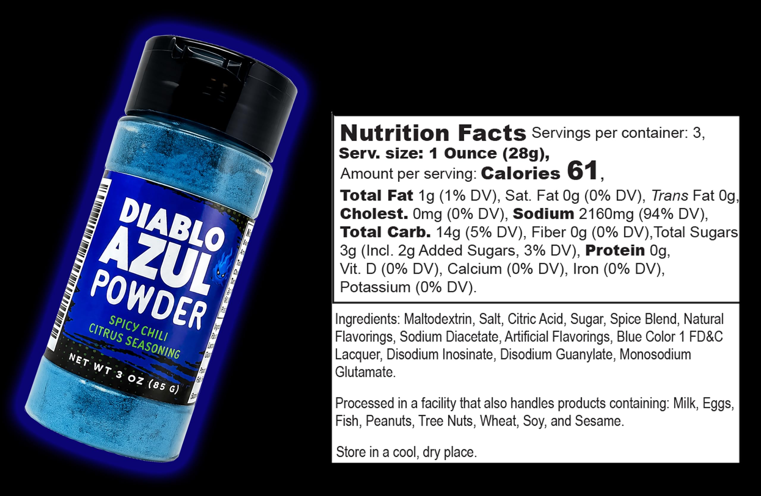 crait label close-up highlighting product name and seasoning benefits