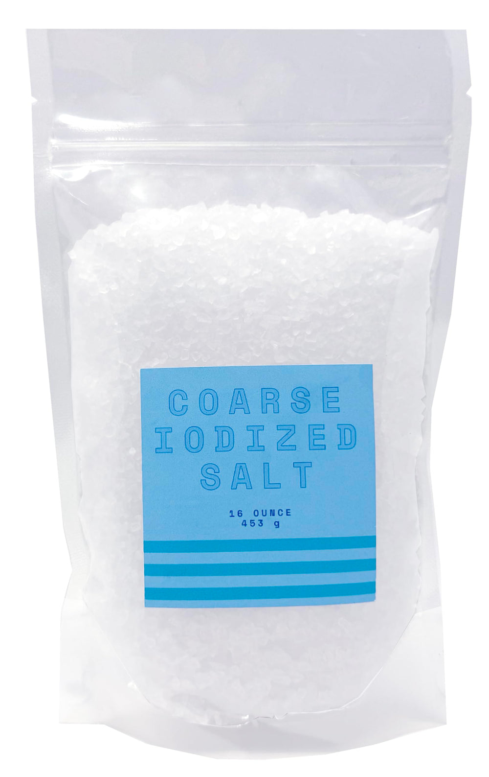 crait front packaging 16 oz bag showing resealable closure and label benefit