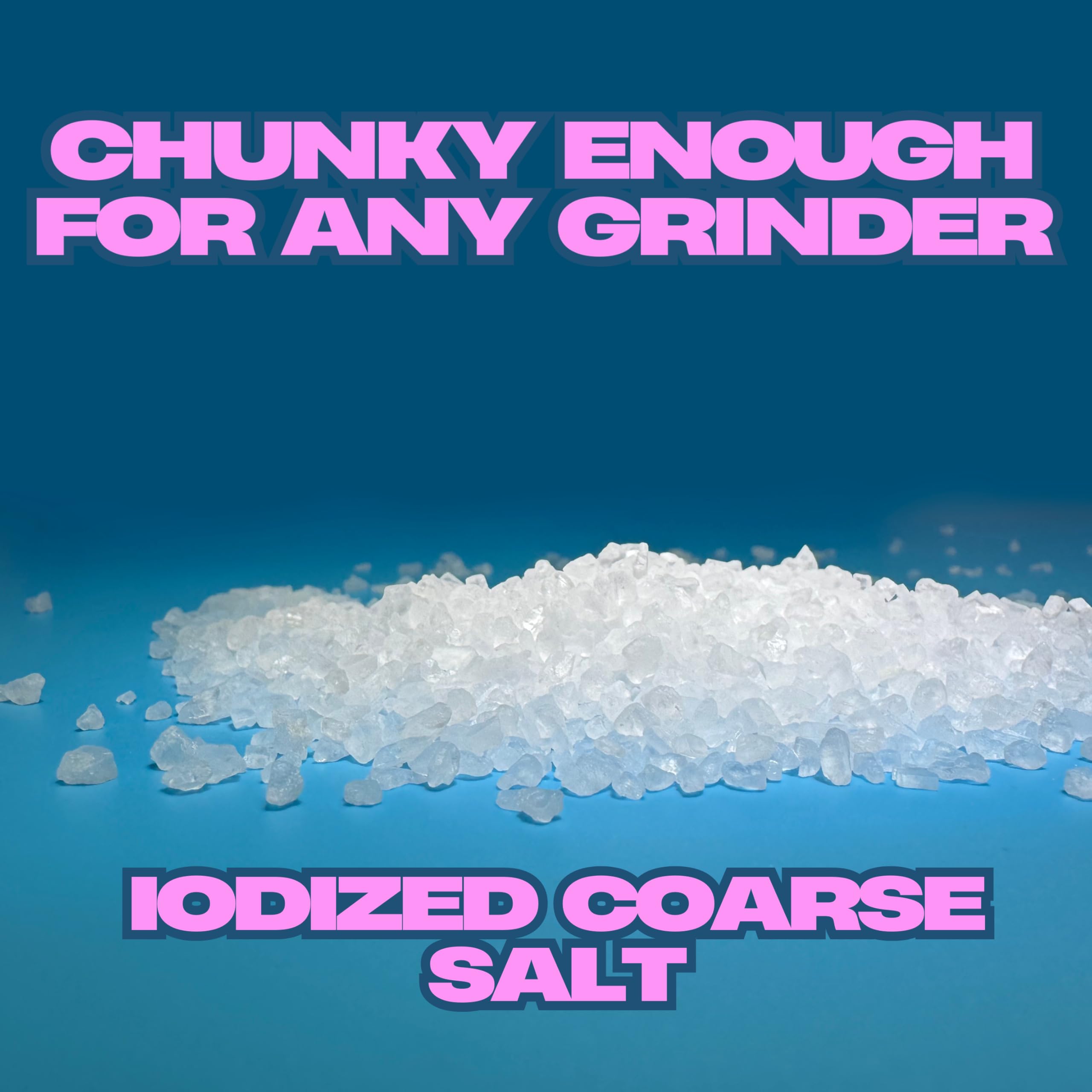 crait pouring salt into grinder refill action for easy clog-free use