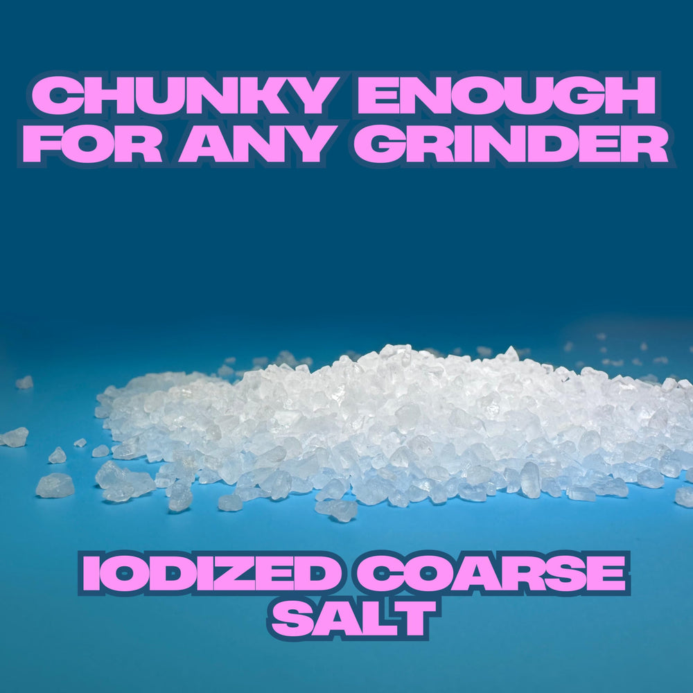 crait pouring salt into grinder refill action for easy clog-free use
