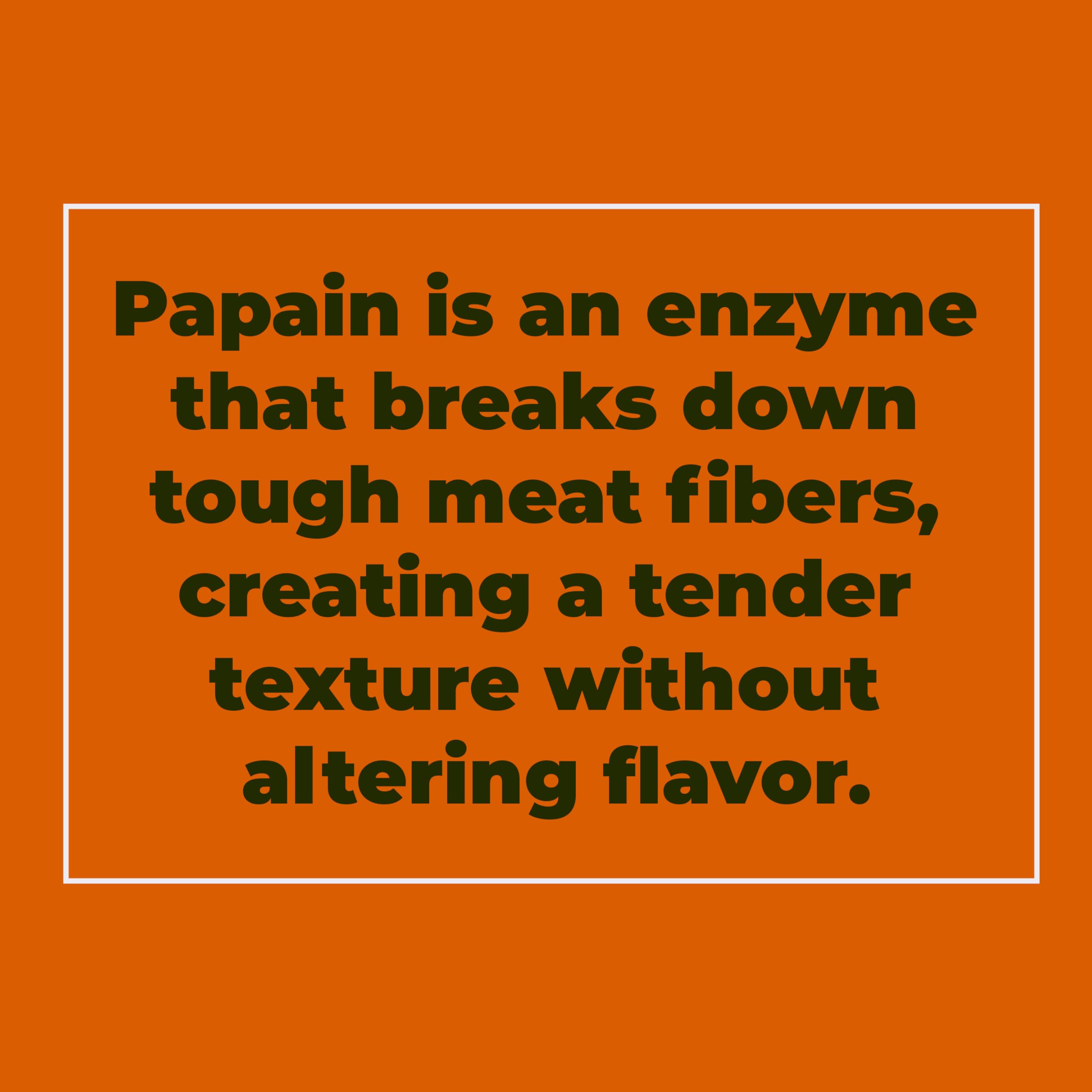 crait in marinade dissolved papain improving penetration and tenderness