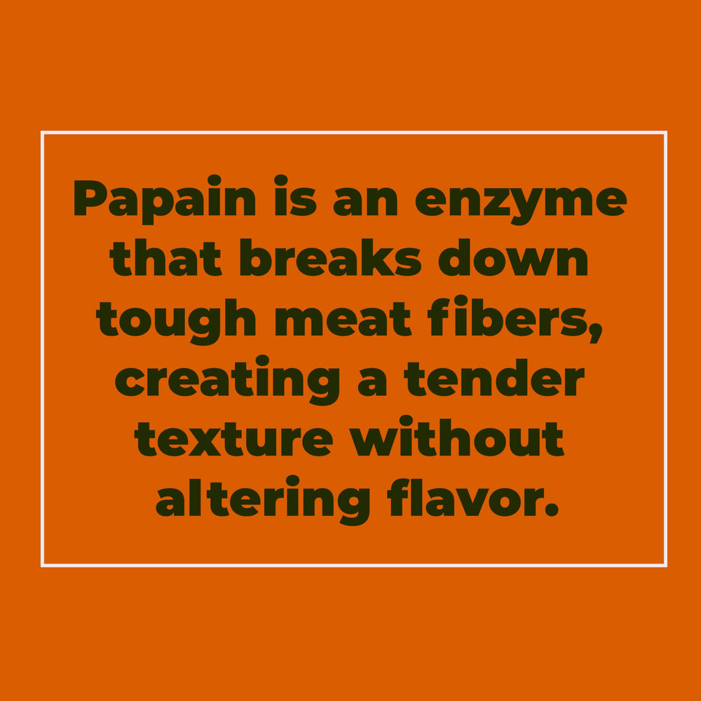crait in marinade dissolved papain improving penetration and tenderness