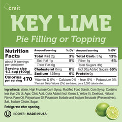 crait close-up of smooth key lime filling texture for consistent results