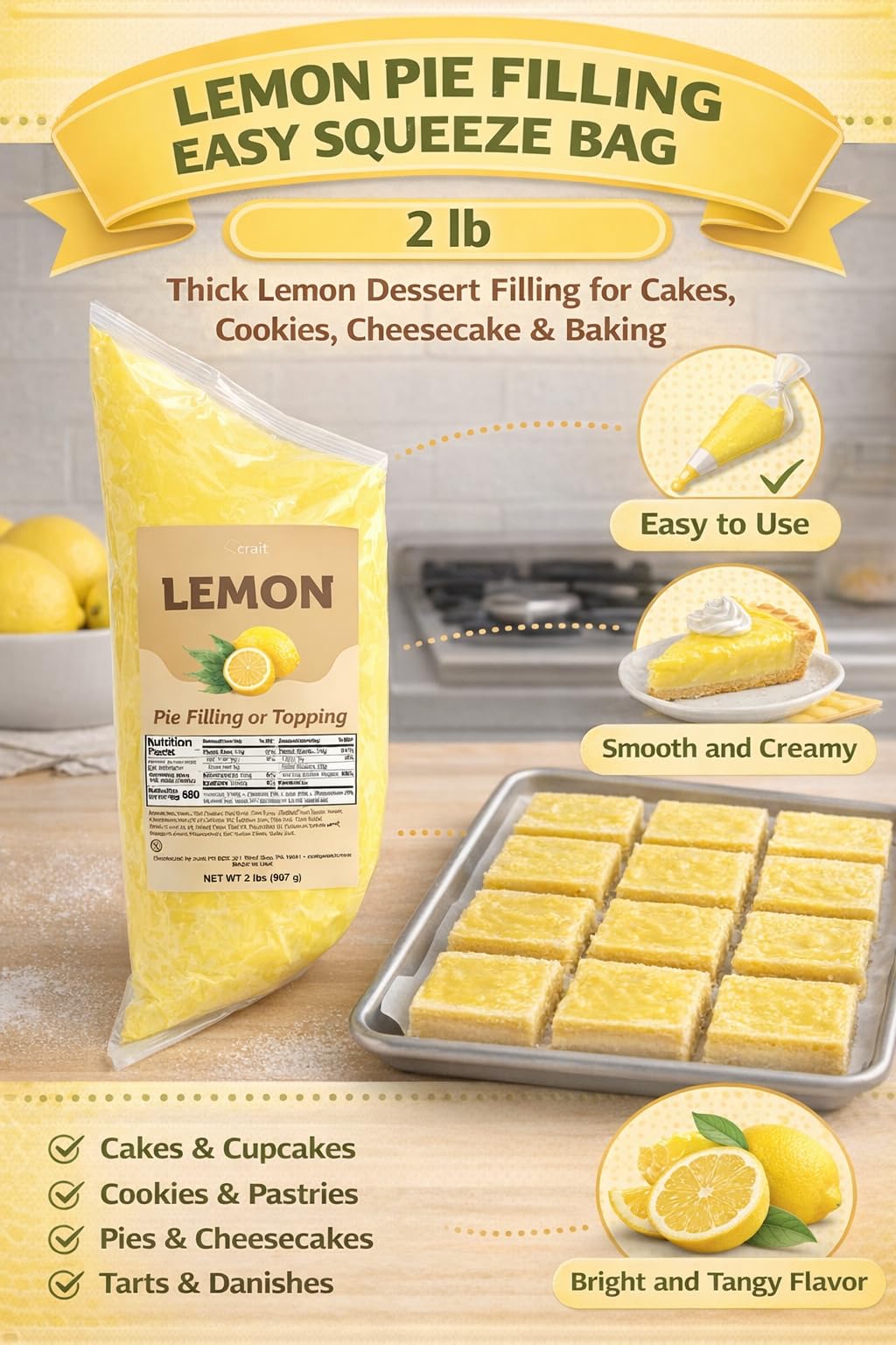 crait close-up of lemon filling texture highlighting smooth consistency