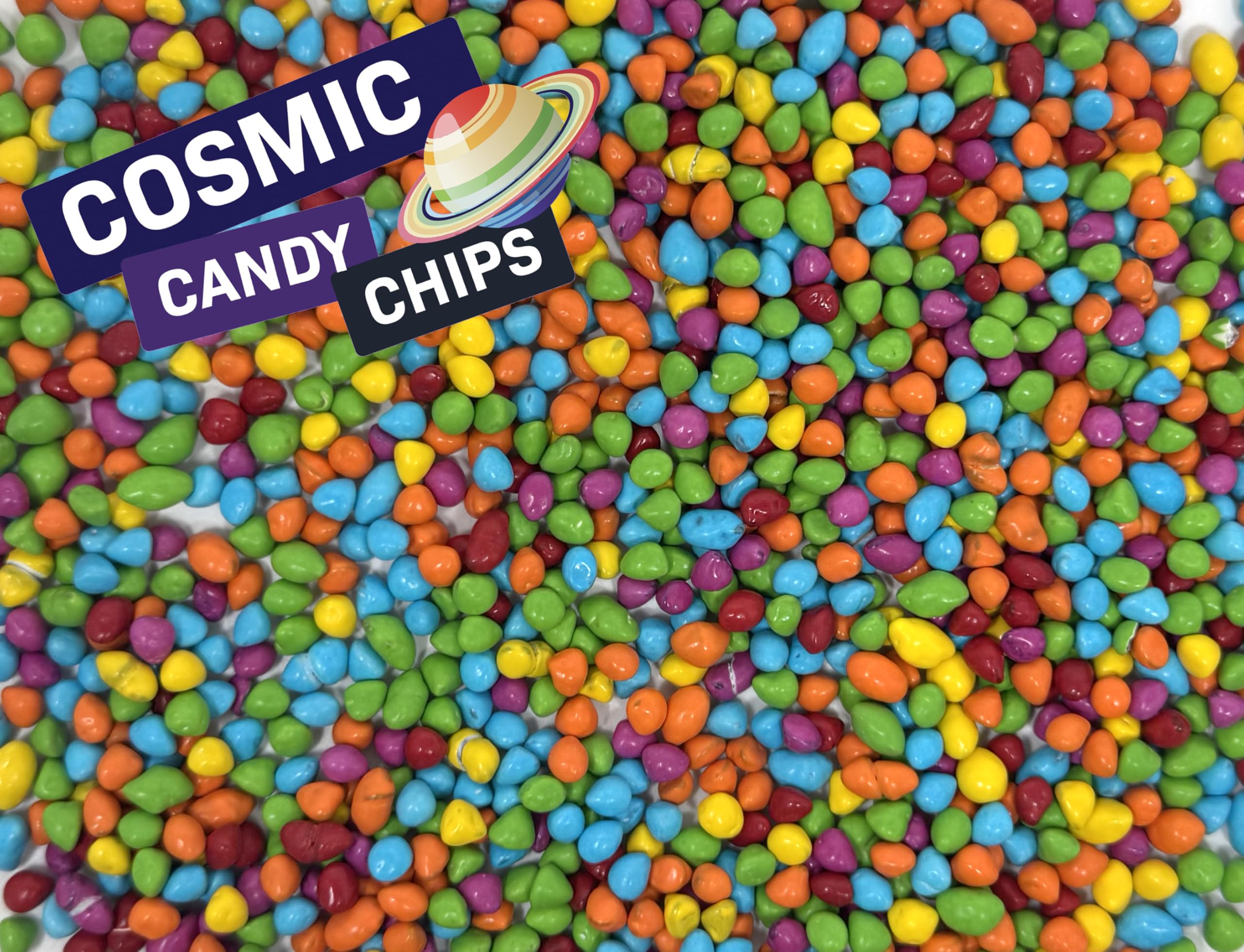 crait close-up of rainbow chip shells showing crisp texture and color