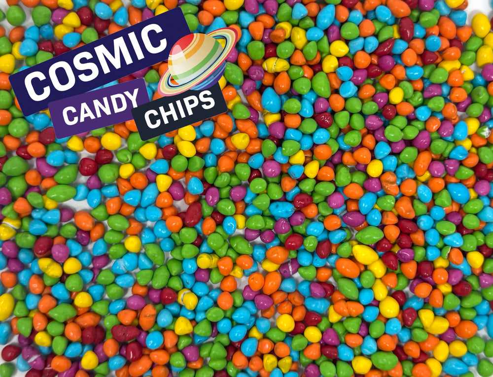 crait close-up of rainbow chip shells showing crisp texture and color